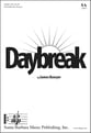 Daybreak SA choral sheet music cover